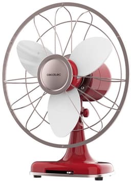 Tafelventilator Cecotec EnergySilence 1090 RetroDesk 40 W Rood — thumbnail 2