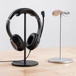 Hoofdtelefoonhouder voor bureau | Universele hoofdtelefoonstandaard voor gaming en over-ear hoofdtelefoons — thumbnail 4