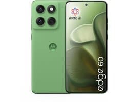Motorola edge 60 16,9 cm (6.67") Dual SIM Android 15 5G USB Type-C 12 GB 512 GB 5200 mAh Groen