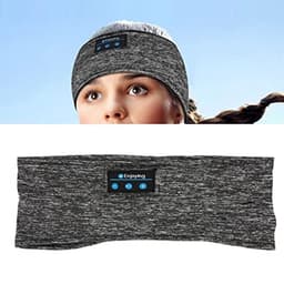Sleep Headphones, Headband Bluetooth Music Cozy Headphones with Ultra-thin Speakers for Gym, Exercise, Yoga, 4 Hours Playtime, Cool — thumbnail 2
