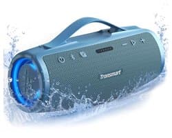 Draadloze Bluetooth-luidspreker, 50 W, draagbaar en waterdicht met EQ en powerbank functie