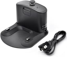 JeiibrZui Basis Met Twee Gaten - Roomba Oplaadstation - Compatibel Met Irobot Serie 500 Tot En Met 900 En E-Serie - 1 Stuks - Zwarte Onderdelen Voor Robotstofzuiger — thumbnail 1