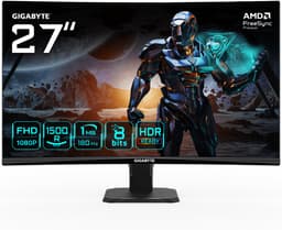 Gigabyte GS27FC - Curved Full HD LCD Gaming Monitor - 180Hz - 27 inch — thumbnail 1