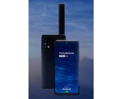 Thuraya One touchscreen Android satelliet smartphone