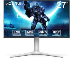 27 Inch Gaming Monitor QHD 240Hz - VA Mini LED, 1ms, Adaptive Sync, HDR 1000