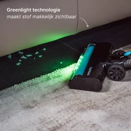 Sophitech DustVision 380W - Steelstofzuiger Draadloos – 26kPa Zuigkracht – Lichtgewicht, Snoerloos & Zakloos – 4 Opzetstukken – Ideaal voor Dierenharen — thumbnail 5