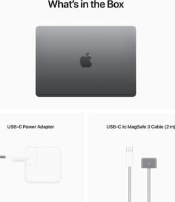 Apple MacBook Air (2022) MLXW3N/A - CTO - 13.6 inch - Apple M2 - 256 GB - Spacegrijs — thumbnail 2