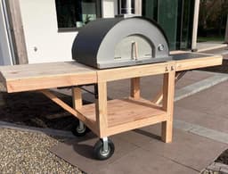 BEEK - Grande - pizzaoven - houtgestookt - Zwart - tot 4 pizza's tegelijk — thumbnail 2