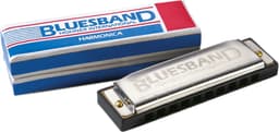 Mondharmonica Hohner Blues band, C - topmerk - perfect voor beginners - met gratis online begeleiding — thumbnail 2