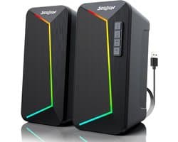Upgrade je Geluidservaring met de R40 Computer Speakers - 2.0 USB Powered PC Speakers met Bluetooth 5.3!