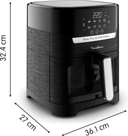 Moulinex Easy Fry & Grill Vision EZ506820 - Heteluchtfriteuse - 1550W - 4,2L — thumbnail 7