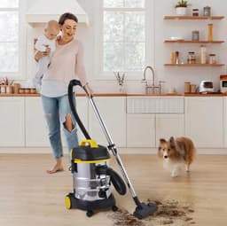 Winning Star ST-5034 - Nat- en Droogstofzuiger - 1600W - 25 Liter - Met Blaasfunctie — thumbnail 4