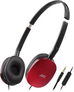 JVC HA-S160M - Vederlichte opvouwbare on-ear hoofdtelefoon - Rood — thumbnail 1