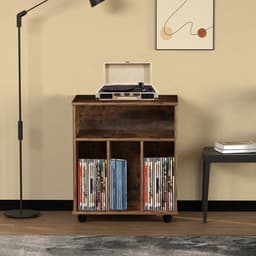 Lp vinyl opbergkast - boekenkast - opbergen tijdschriften boeken platen — thumbnail 3
