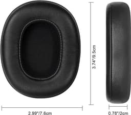 Oorkussen geschikt voor Skullcandy Crusher wireless / Hesh 3 / Evo — thumbnail 5
