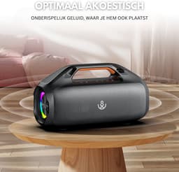 xdobo Kungfu Draadloze Bluetooth Speaker 160Watt - Deep Bass - TWS Connectie - Zwart — thumbnail 5