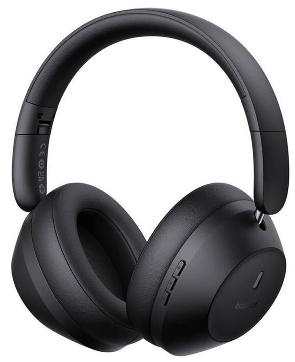 Baseus Bass 30 Max bluetooth koptelefoon,Hoofdtelefoon draadloos -Over-ear Koptelefoon-50 uur accuduur, Bluetooth 5.3 Zwart — afbeelding 1