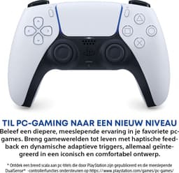 Sony PS5 DualSense draadloze controller - Sterling Silver — thumbnail 5