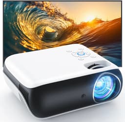 Mini Beamer - Mini projector - FHD - AV - Audio - 2x USB - HDMI - 100.000 uur - Bluetooth 5.1 - 10.000:1 contrast - 9500 lumen — thumbnail 1