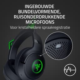 RAZER Kraken BT Kitty Edition V2 Over-ear Draadloze gaming-headset met Ruisonderdrukking Zwart — thumbnail 5