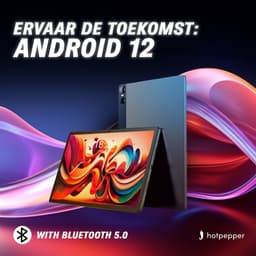 Hot Pepper DT50 Android Tablet 10 Inch - Met Toetsenbord en Tablet Hoes - 8 GB RAM - 256 GB Geheugen — thumbnail 5