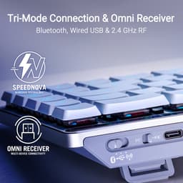 Asus ROG Falchion RX Low Profile White - Toetsenbord voor gaming - USB - RGB - QWERTY US - Wit — thumbnail 2