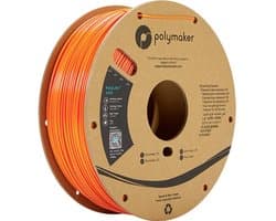 Polymaker PF01007 Orange Filament ASA UV-bestendig, Weerbestendig, Hittebestendig, Slagvast 1.75 mm 1000 g Oranje PolyL