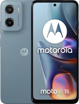 motorola moto e15 - 2/64 GB - Misty Blue — thumbnail 1