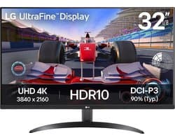 LG 32UR500K-B - 32" monitor - UltraFine™ 4K UHD - HDR10