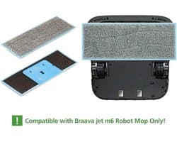 2-pack Irobot Braava M6 - Pads / Pad voor nat dweilen