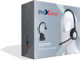 ProXtend Sonnet Headset Draadloos Hoofdband Oproepen/muziek Micro-USB Bluetooth Oplaadhouder Zwart — thumbnail 4