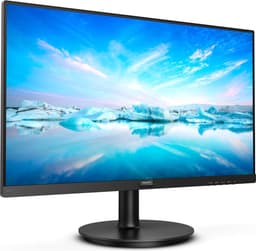 Philips V-line 221v8 22'' Fhd Va Led 75hz Monitor Zwart One Size / EU Plug 220V — thumbnail 8
