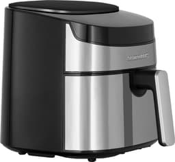 Gastroback Design Air Pro Enkel 3,7 l Vrijstaand 1300 W Heteluchtfriteuse Zwart, Roestvrijstaal — thumbnail 3