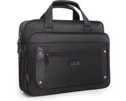 CarryQuest® - Laptoptas - Super Capaciteit Heren Laptop Aktetas - Waterdicht Oxford Doek - Geschikt voor 17 inch Laptops