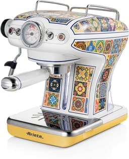 Ariete 1389 - Positano - Italiaans design - Espressomachine - 900W - 0,9L tank inhoud - ook geschikt voor pads — thumbnail 1