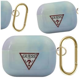 GUESS AirPods Pro Hoesje - Tie & Dye Collection - Blauw — thumbnail 4