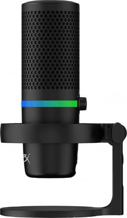 HyperX DuoCast - Condensator Microfoon - RGB - USB - PC, PS4, PS5 & MAC - Zwart — thumbnail 1