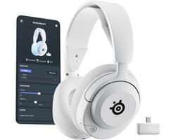 SteelSeries Arctis Nova 5P Wireless gamingheadset - 100+ audio presets - 60 uur accuduur- 2.4GHz & Bluetooth - ClearCast Gen2.X-mic - PS5, PC, Switch 2, mobiel