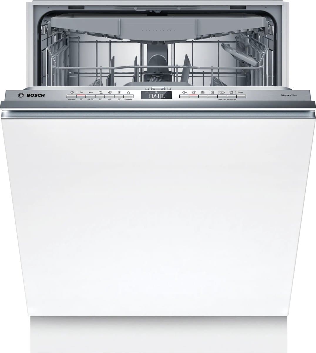 Bosch SMH4EVX08E - Serie 4 - Inbouwvaatwasser - 60 cm - VarioScharnier (geschikt voor IKEA keukens) - Energielabel B — afbeelding 1