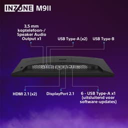 Sony Inzone M9 II – 27 inch - 4K Ultra HD – 160 Hz - Gaming Monitor — thumbnail 11