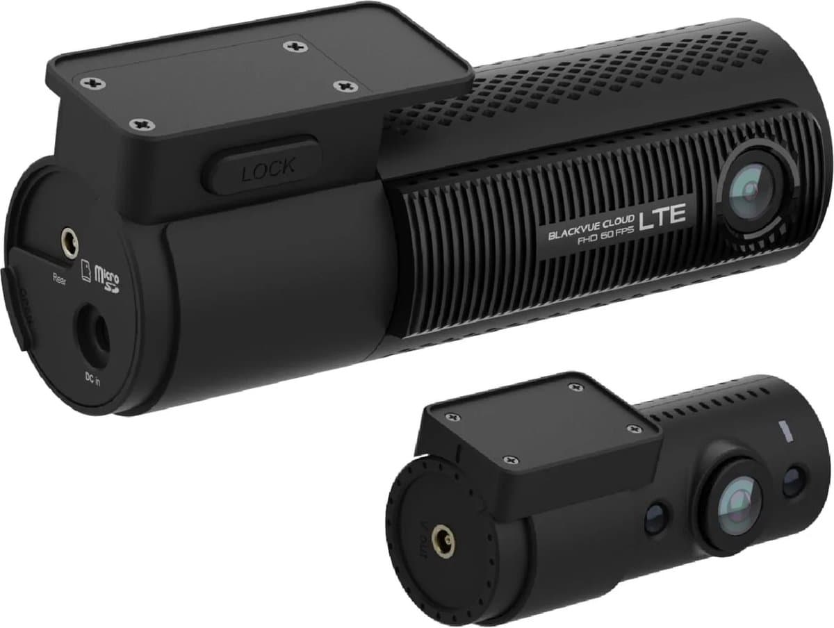 BlackVue DR770X-2CH LTE Full HD Cloud Dashcam 64GB Auto Video Recorder Zwart — afbeelding 1
