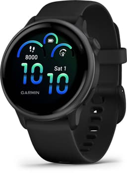 Garmin Vivoactive 6 - Smartwatch - Sporthorloge- Health - Fitness - 42 mm - Zwart — thumbnail 1