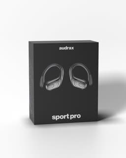 Audrax® Sport Pro Draadloze Sport Oordopjes - Met Siliconen Oorhaak - 75 uur Speeltijd - Ruisonderdrukking - Waterbestendig - Bluetooth Oordopjes - Sport Oortjes - Geschikt voor Apple en Android - Zwart — thumbnail 5