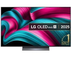 LG C5 OLED55C54LA - 55 inch - 4K OLED Evo - 2025 - Smart TV