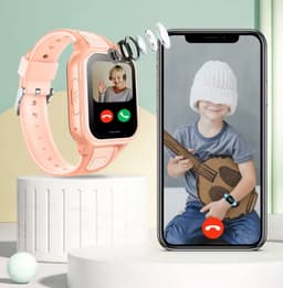 Watcher VII touch 4G smartwatch - kinder GPS horloge - met camera - incl. SIM-kaart - blauw — thumbnail 5