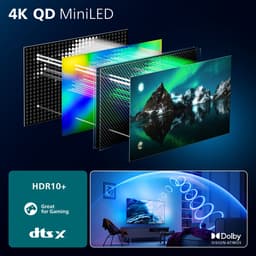 Philips 85MLED910/12 - 85 inch - 4K QD-MiniLED - 2025 - Smart TV — thumbnail 4