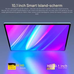 Mookes Pad 9 Pro Tablet 10.1 inch Android Snapdragon 8gen2 Global 12GB 512GB 10000 mah 5G Dual SIM WIFI HD Scherm - Blue — thumbnail 3