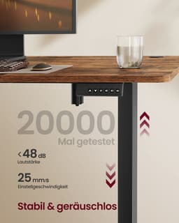Bureau elektrisch in hoogte verstelbaar 180 x 80 cm — thumbnail 2