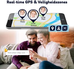 Bosstony Kids Smartwatch- Nauwkeurig GPS - SOS Functie - GPS Horloge Kind - GPS Tracker Kind - Play Store - Android - Kinder Smartwatch - GPS Tracker Kind — thumbnail 2
