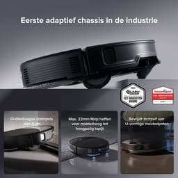 Roborock Saros 10R-Robotstofzuiger Met Dweilfunctie-22000Pa-7,98 cm Ultraslank Ontwerp-Vuildetectiesysteem-80℃ Warmwatermopwas-Zelfreinigend Station & Anti-Klit Borstels-Slimme spraakassistent-S8 maxv ultra Upgrade — thumbnail 2